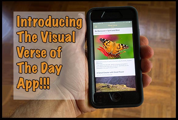 The Visual Bible Verse of the Day App