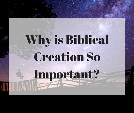 The importance of biblical creation